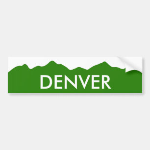 Denver Colorado bildekal