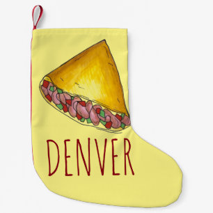 Denver Colorado Breakfast Omelet Omelet Foodie Liten Julstrumpa
