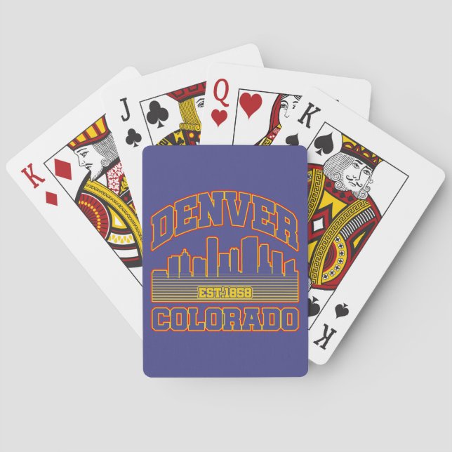 Denver,Colorado Casinokort (Baksidan)