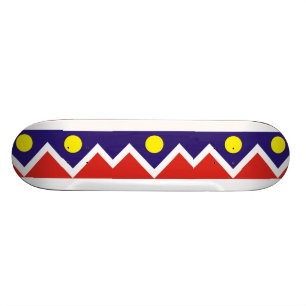 Denver Colorado flagga Old School Skateboard Bräda 18 Cm