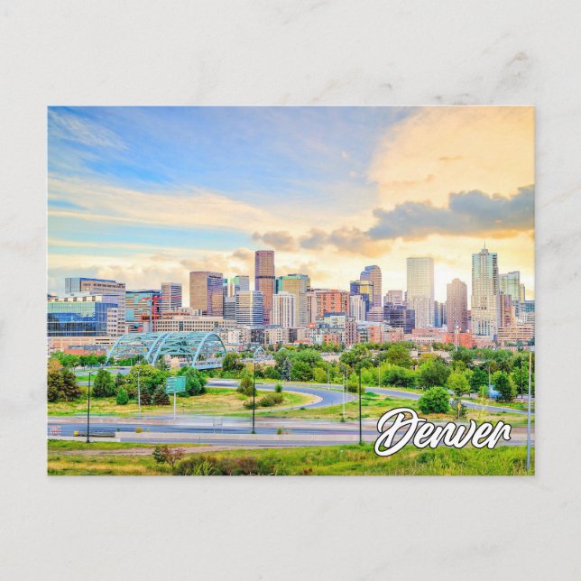 Denver, Colorado, Förenade Stater Vykort (Framsida)