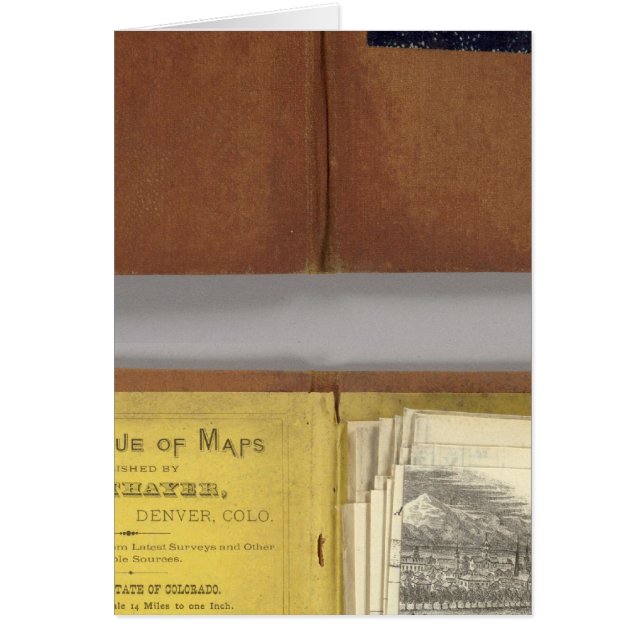 Denver, Colorado Hälsningskort (Framsidan)