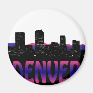 Denver Colorado horisont Magnet