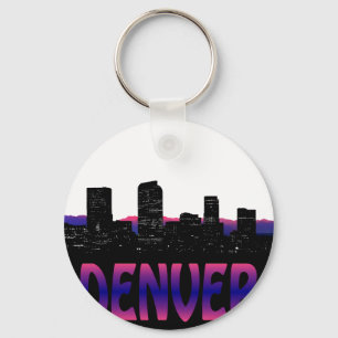 Denver Colorado horisont Nyckelring