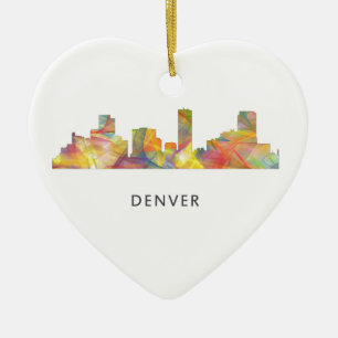 DENVER COLORADO HORISONT WB1 - JULGRANSPRYDNAD KERAMIK