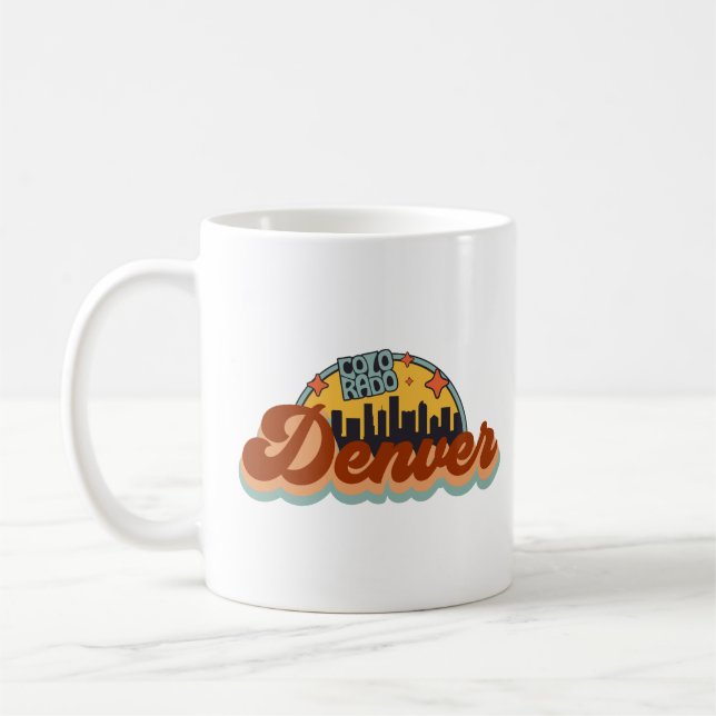 Denver, Colorado Kaffemugg (Vänster)