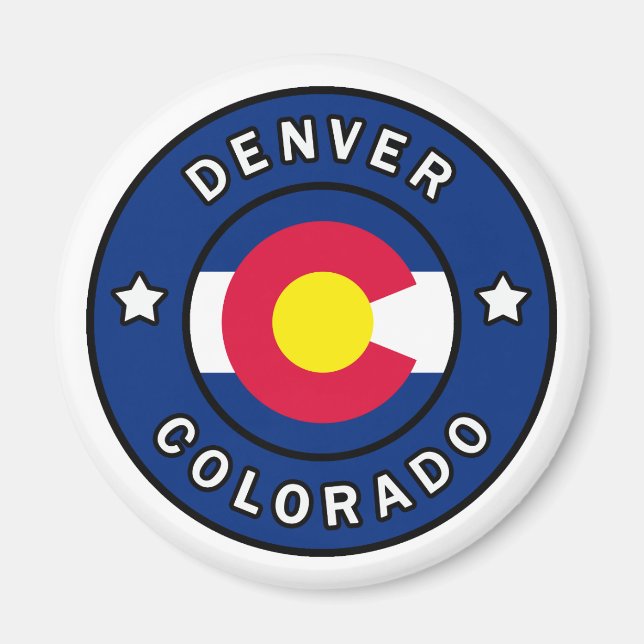 Denver Colorado Magnet (Framsidan)