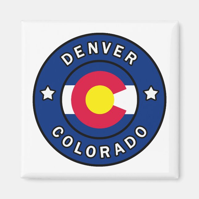 Denver Colorado Magnet (Framsidan)