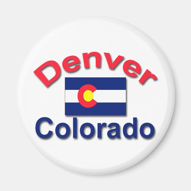 Denver, Colorado Magnet (Framsidan)