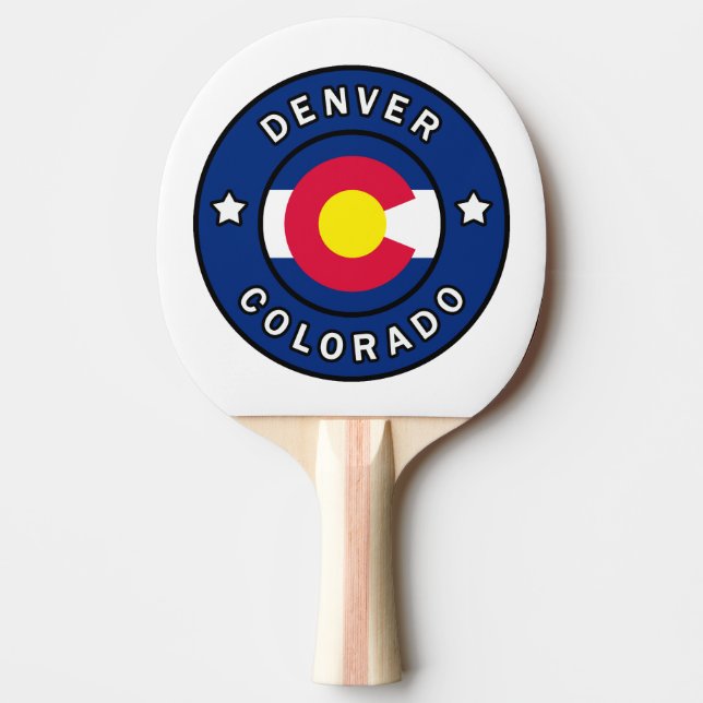 Denver Colorado Pingisracket (Framsidan)