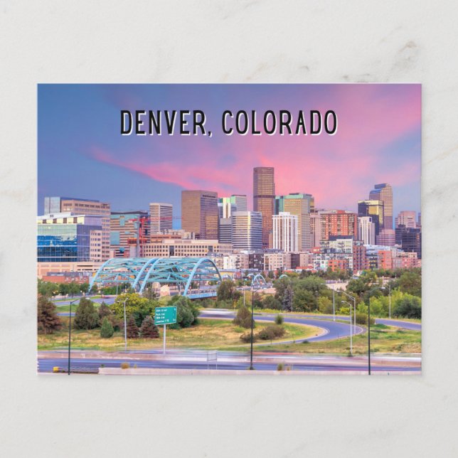 Denver, Colorado Postcard Vykort (Framsida)