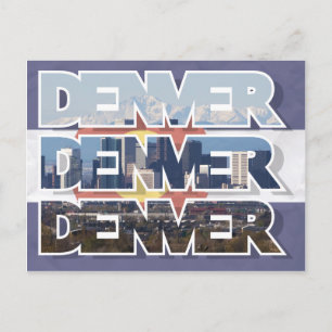 Denver, Colorado Postcard Vykort