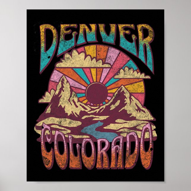 Denver Colorado  Poster (Framsidan)