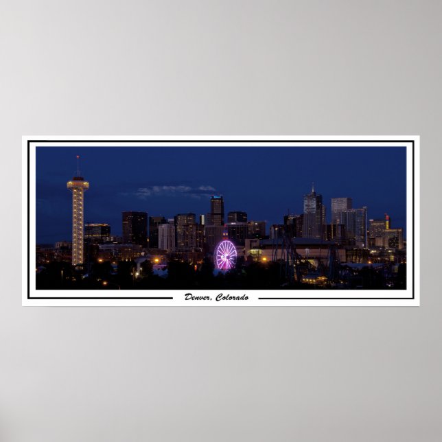 Denver, Colorado Poster (Framsidan)