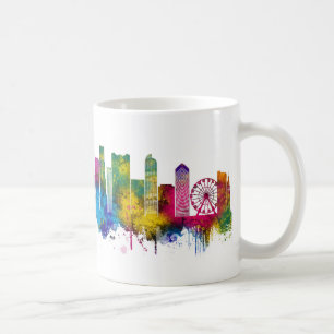Denver Colorado Siluett Kaffemugg