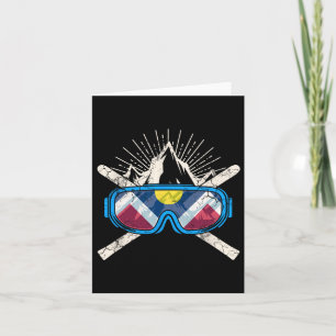 Denver Colorado Ski Skiing Manar Women Kids Youth Kort
