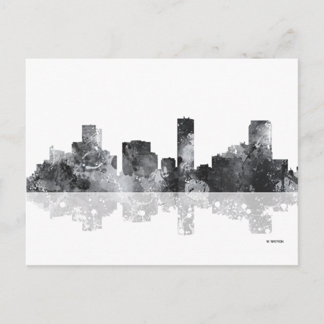 DENVER, COLORADO SKYLINE VYKORT (Framsida)