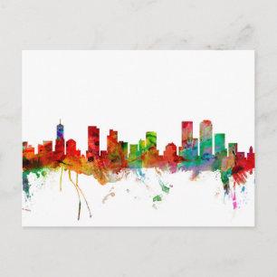 Denver Colorado Skyline Vykort