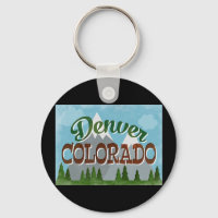 Denver Colorado Snowy Mountains