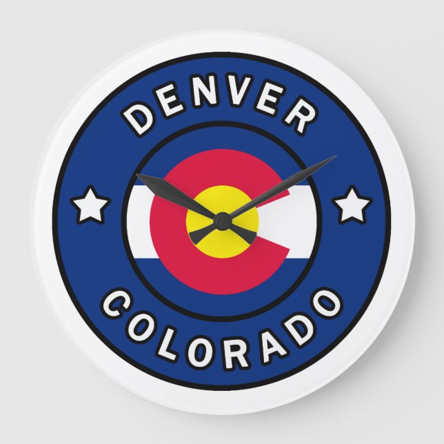 Denver Colorado Stor Klocka (Framsida)