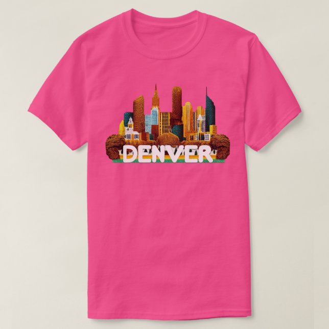 Denver Colorado T Shirt (Design framsida)