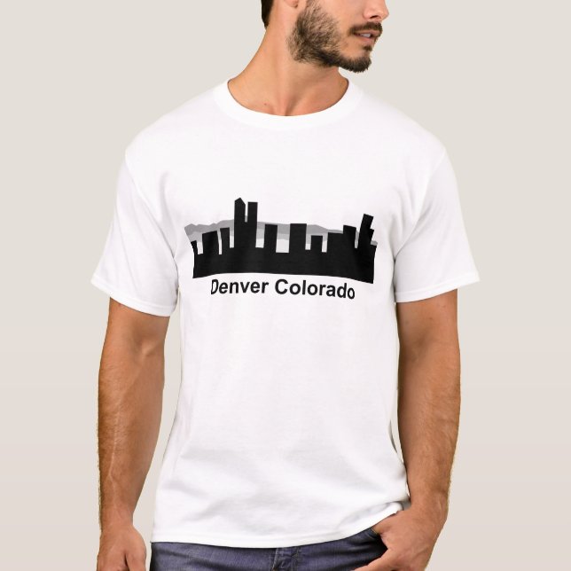 Denver Colorado T-shirt (Framsida)
