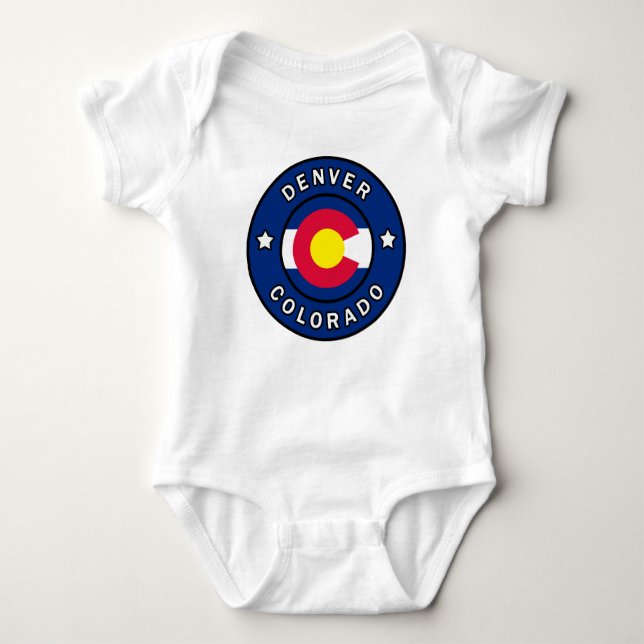 Denver Colorado T Shirt (Framsida)