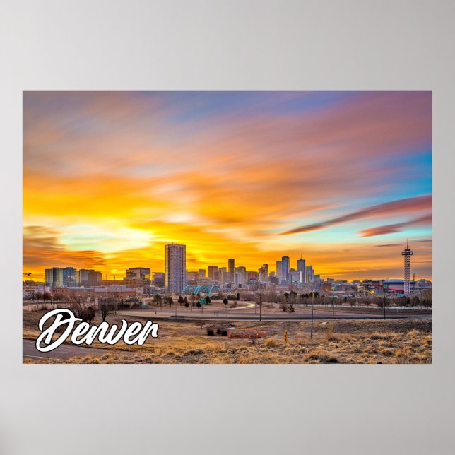 Denver, Colorado, USA Poster (Framsidan)