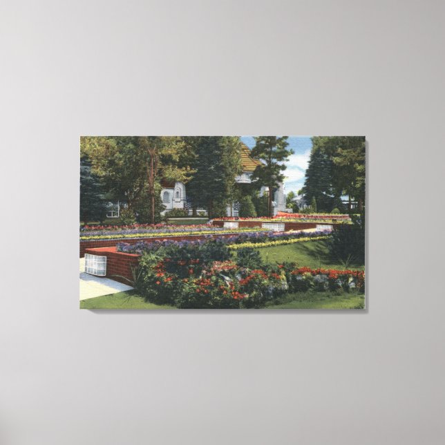 Denver, Colorado - View of Elitch Canvastryck (Framsida)