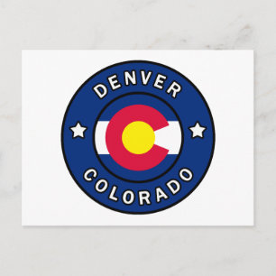 Denver Colorado Vykort