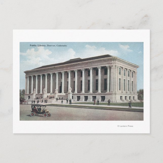 Denver, Colorado Vykort (Framsida)