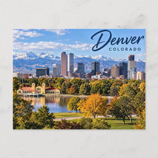 Denver Colorado Vykort (Framsida)