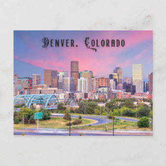 Denver Colorado Vykort Resa