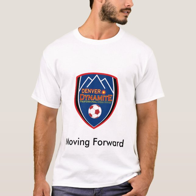 Denver dynamitmanar Retro T Shirt (Framsida)