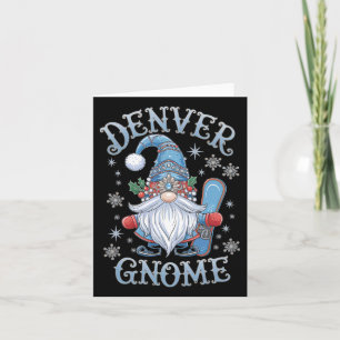 Denver Gnome-Roligten för julleskare Snowboarding Kort