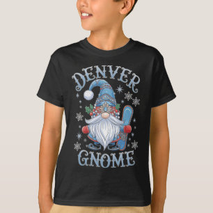 Denver Gnome-Roligten för julleskare Snowboarding T Shirt