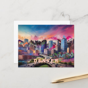 Denver High City Vykort