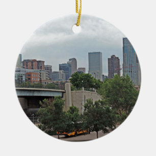 Denver horisont julgransprydnad keramik