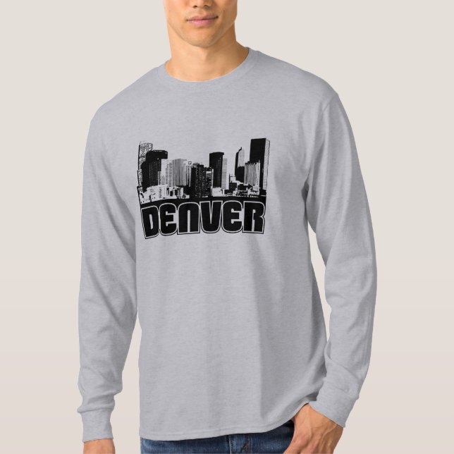 Denver horisont t-shirt (Framsida)