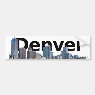 Denver horisontbildekal bildekal