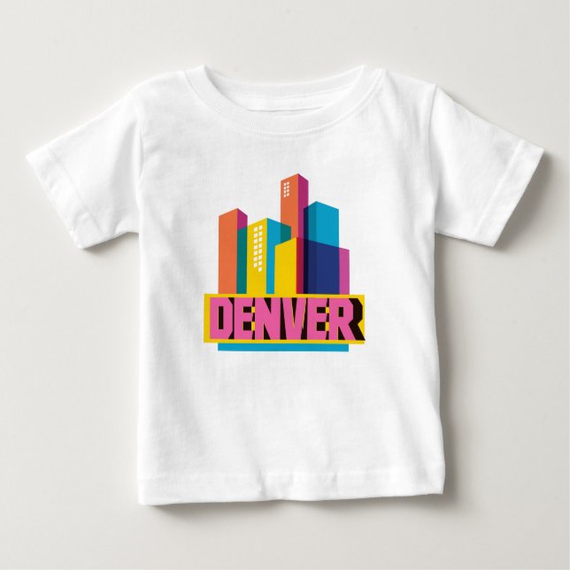 Denver i design t shirt (Framsida)