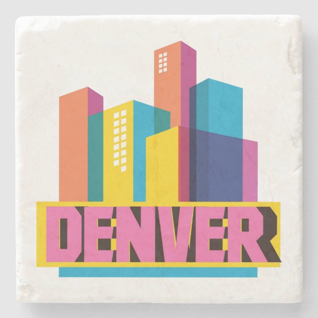Denver i design underlägg sten (Framsidan)