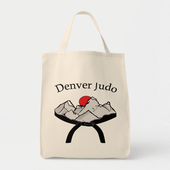 Denver Judo Canvas Tote Bag Tygkasse (Framsidan)