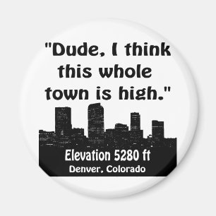 Denver kickTown Magnet