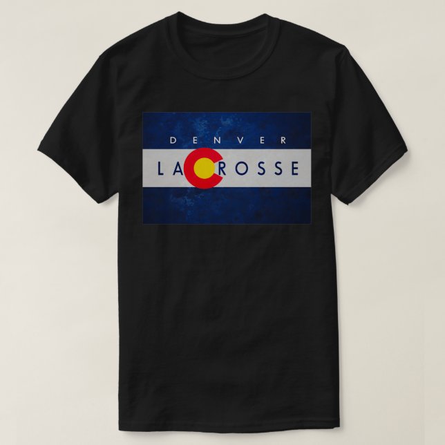 Denver Lacrosse T Shirt (Design framsida)