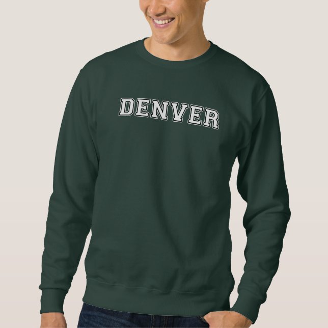 Denver Lång Ärmad Tröja (Framsida)
