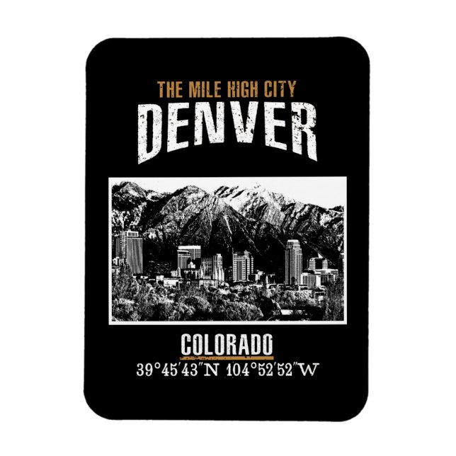 Denver Magnet (Vertikal)