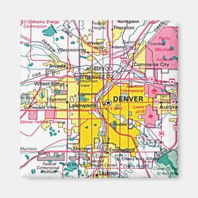Denver Magnet (Framsidan)