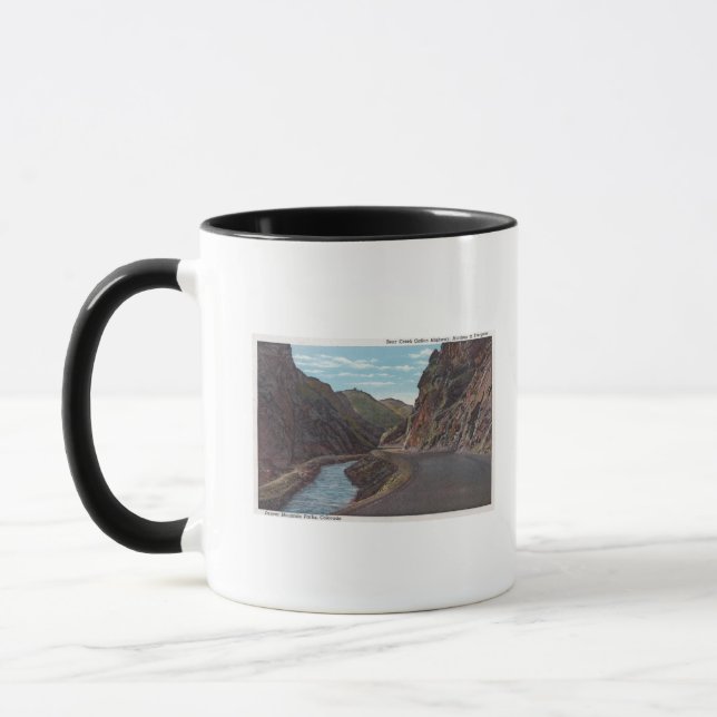 Denver Mountain Park, CO - Bear Bäck Canyon Mugg (Vänster)