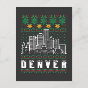 Denver Nevada God jul Vykort